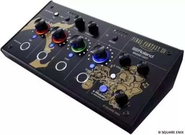 ローランド、FF14コラボの「BRIDGE CAST」。シャキ音やF.A.T.E.効果音を搭載