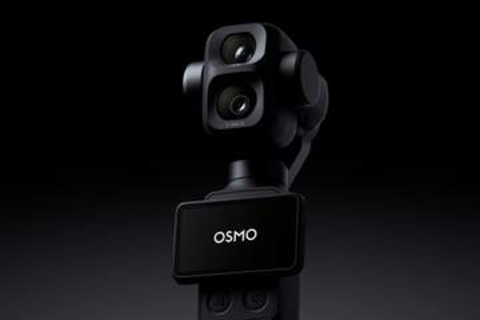 DJI、デュアルレンズ搭載「Osmo Pocket 4P」ティザー写真公開