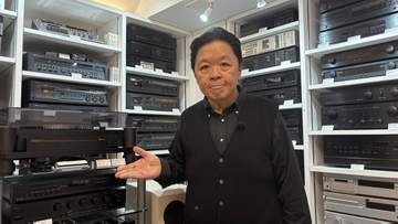 約100台のNakamichiを展示した「ナカミチ館」。BS-TBSで26日23時放送