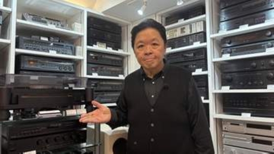 約100台のNakamichiを展示した「ナカミチ館」。BS-TBSで26日23時放送