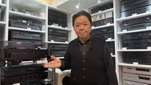 約100台のNakamichiを展示した「ナカミチ館」。BS-TBSで26日23時放送