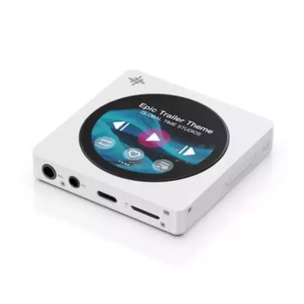 FIIOの“CDプレーヤー風”プレーヤーにホワイトモデル