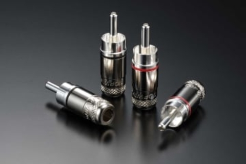 トップウイング、細径ケーブルに最適化したRCAプラグ。2ペア3300円