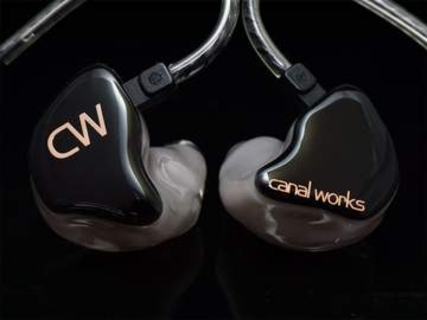 カナルワークス、フルレンジ・シングルドライバIEM3機種を刷新。純銀ケーブル仕様「CW-U03EX」も