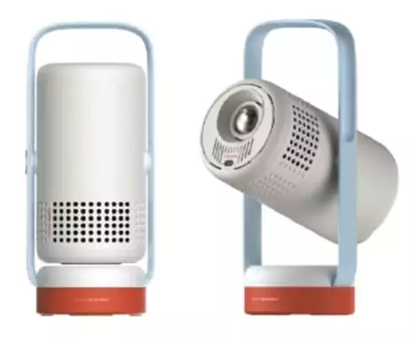 XGIMI“プロジェクタを身近にする”ジンバル一体型で39900円「Nova」。ステッカーでデコレーション