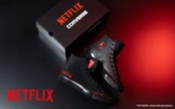 コンバース×Netflix、初コラボスニーカー「ALL STAR AGED HI/NETFLIX」。22000円