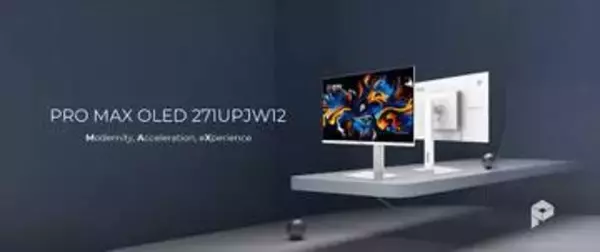 MSI、世界初インクジェット印刷有機ELの27型4Kモニター