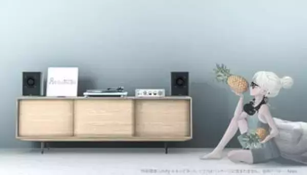 「ティアック、Bluetooth付きターンテーブル「TN-400BT-X」のメタバース向け3Dデータを販売」の画像