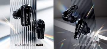 ケンウッド80周年、業界初ガラス振動板採用ワイヤレスイヤフォン「GLASS Core」
