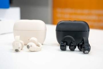 ゼンハイザー初のイヤカフ型イヤフォン。低音重視の大口径ドライバー