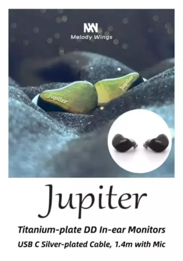 週末ポタフェスに、Melody Wings第2弾IEM「Jupiter」出展
