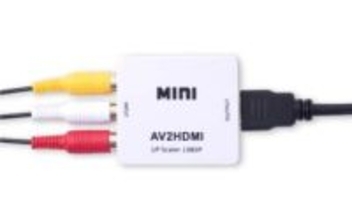 最新TVにレトロゲームやVHSを表示、コンポジットをHDMIへ変換するアダプタ