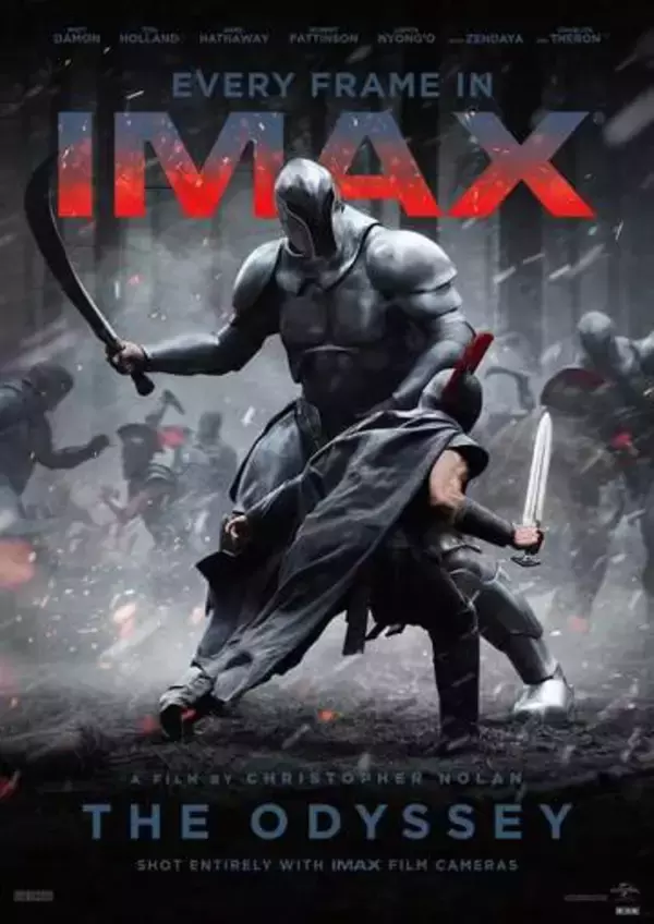 109シネマズ、「オデュッセイア」IMAXレーザー上映。新宿では35mmフィルム