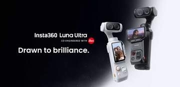 Insta360初のジンバルカメラ「Luna Ultra」海外発表。8K/1インチセンサーでライカレンズ