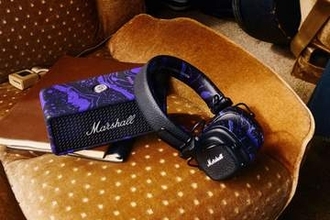Marshall×ジミ・ヘンドリックス第2弾、ヘンドリックスの世界観でデザインした「Major V」、「Emberton III」