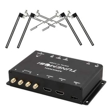 Fire TV Stickに給電でき、HDMI入力も備えた車載フルセグ地デジチューナー
