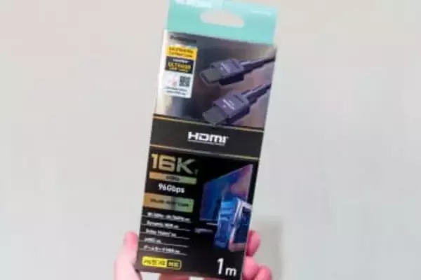 次世代HDMIケーブル「ULTRA96」まもなく登場。96Gbps対応製品は27年以降か