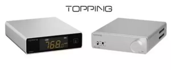 TOPPING、小型デスクトップDAC「E50II」、アンプ「Mini300」に新色シルバー