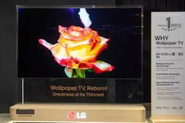 LG、空間に溶け込む、薄さ9.55mmのワイヤレス4K有機ELテレビ「LG OLED evo AI W6」