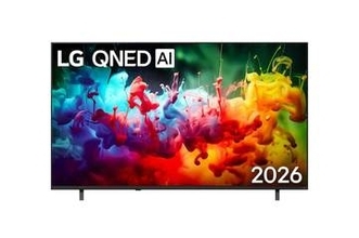 LG、“広色域×AI”の4K液晶テレビ「LG QNED」2026年モデル。50～75型の4機種