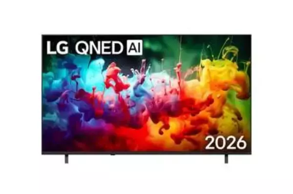 LG、“広色域×AI”の4K液晶テレビ「LG QNED」2026年モデル。50～75型の4機種