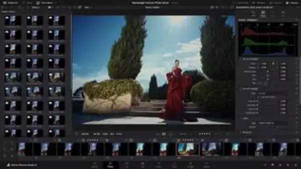 ブラックマジック、写真編集に対応した動画編集ソフト「DaVinci Resolve 21」