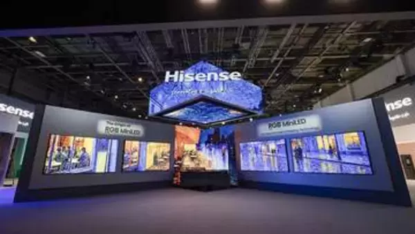 Hisense、シアン光源を搭載した4色LEDテレビ披露。IFA 2026