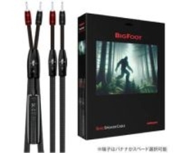 audioquest、低域用スピーカーケーブル「Big Foot」。Lone Rangerとペアで