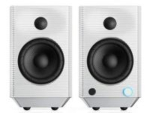 FIIO、XLR搭載/Bluetooth対応のアルミ鋳造筐体アクティブスピーカー「SP5」ホワイトモデル