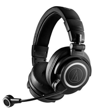 オーテク、モニターヘッドフォンの音質と高性能マイクを融合。ワイヤレスヘッドセット「ATH-M50xSTS-WL」