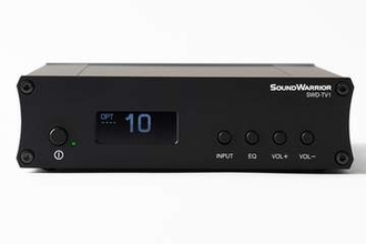 小型な“テレビ用アンプ”「SW TV Plus」一般販売開始。SOUND WARRIORから