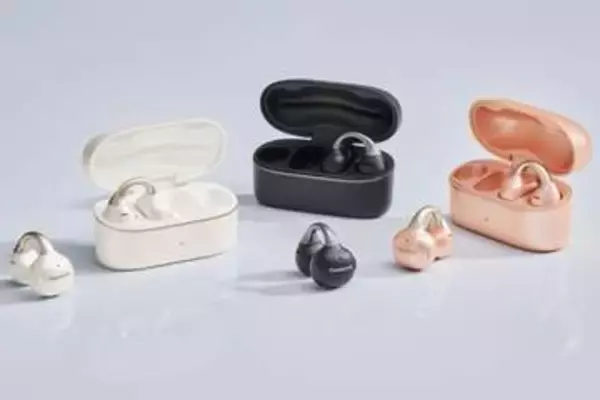 パナソニック、「音を、美しく装う。」イヤカフ型イヤフォン。音漏れ低減モード搭載
