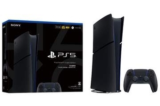 PS5に新カラー「ミッドナイト ブラック」。同色ディスクドライブも発売