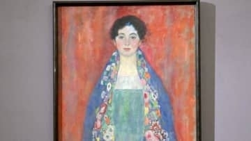 100年近く「行方不明」のクリムト作肖像画、3000万ユーロで落札