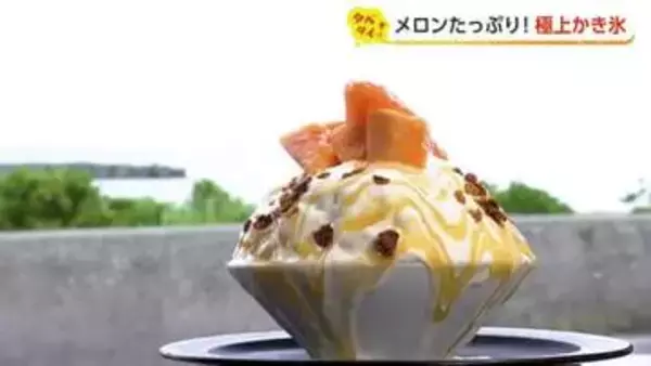 今しか味わえない！富山の「夏のあまいもの」2選　海を見ながらのかき氷、自家農園の桃パフェ