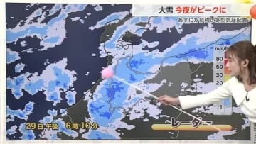 富山県の雪は29日夜から30日朝にかけてピークか　30日にかけ強い冬型気圧配置