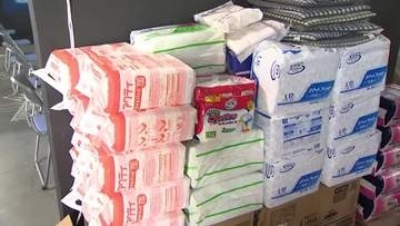 神奈川から氷見に支援物資届く　かまぼこなどの食料に毛布、給水タンク　支援活動の交流をする団体から提供