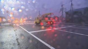 国道160号の一部区間で通行止め　富山県内で約1600戸が停電