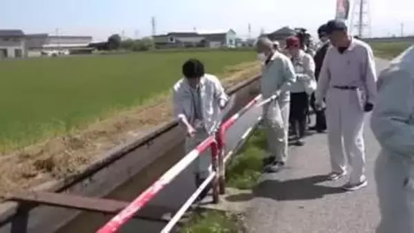 農作業シーズンに用水路転落防止の一斉点検　富山県内4カ所で実施