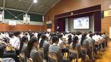 「「闇バイトはバイトじゃない。犯罪です」　高校生に危険防止教室」の画像1