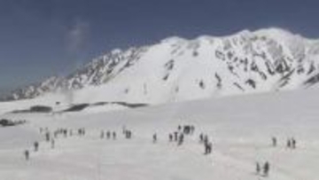 【きょうの立山室堂・動画】富山が誇る絶景！立山黒部アルペンルート 16日は快晴、観光客でにぎわう