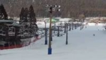 リフト緊急停止で小学生含む60人が取り残される　富山市・立山山麓スキー場らいちょうバレー