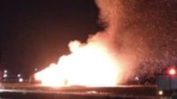 【続報】富山県小矢部市で住宅と納屋が全焼、焼け跡から1人の遺体　連絡取れない94歳男性とみて調べる