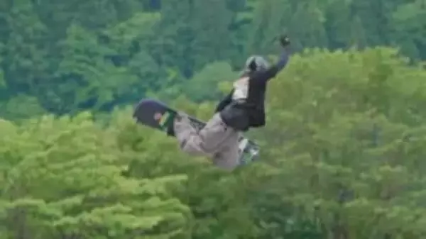 金メダルの裏には「立山パワー」　スノーボード女子ビッグエア・村瀬心椛選手、毎年夏に富山・立山町を訪れ練習