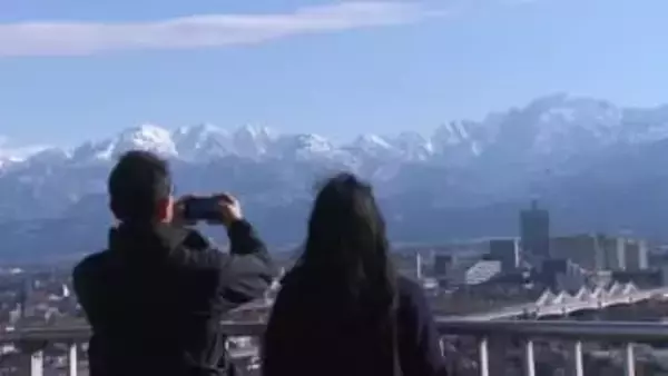 富山県内は青空が広がり穏かな年の瀬を迎える　朝は冷え込み10観測地点の半数が氷点下に