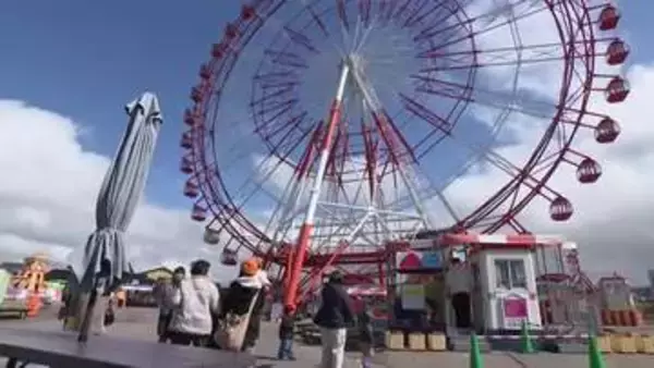 ミラージュランド　今シーズンの営業がスタート　家族連れでにぎわう