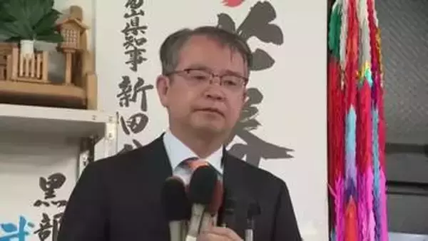 黒部市長選挙で敗れた現職の武隈義一市長が敗戦の弁 「上坂さんの市政を見守っていく」【動画で見る】