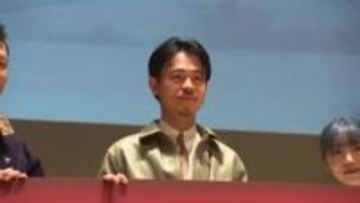 オール富山ロケの映画「#拡散」公開前にイベント主演・成田凌さん上市町での思い出など話す