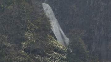 「正式な滝としては認定されていない」のに落差日本一超え　称名滝の隣に現れた「幻の滝」　遊歩道が開通