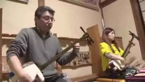 越中八尾  秋の風物詩「おわら風の盆」富山市で早くも初稽古